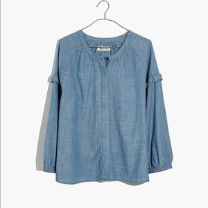 Madewell Chambray Blouse